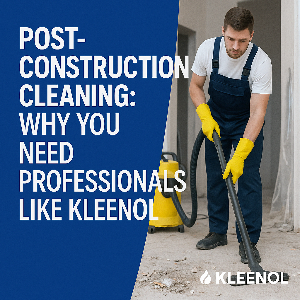 Post-Construction Cleaning Why You Need Professionals Like Kleenol